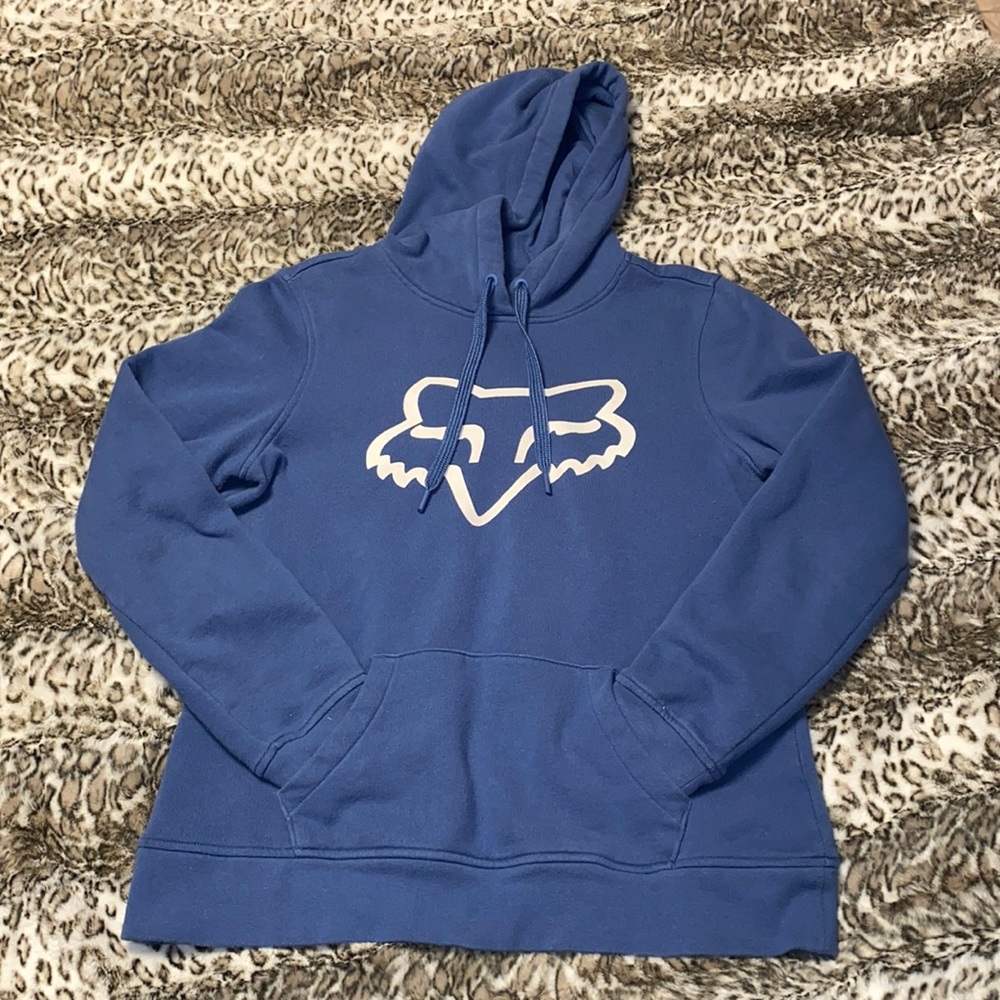 Blue Fox Racing Logo Hoodie